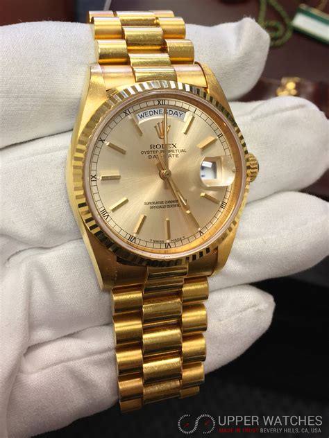 rolex emas presidential|gold rolex president watch.